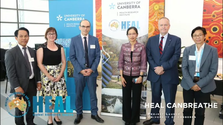 HEAL CanBreathe project launch corporate video cover with research team